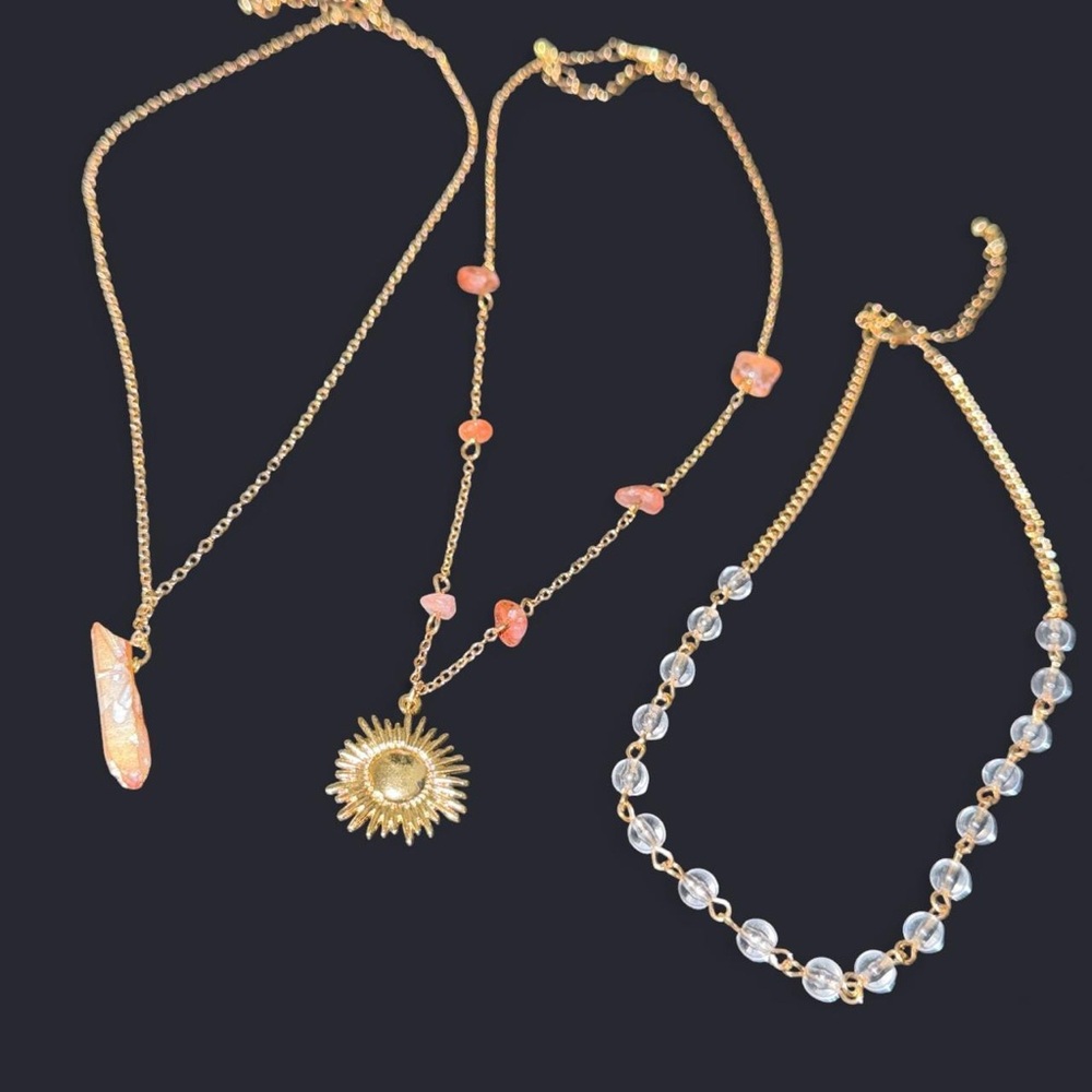 Stone Pendant Necklaces
